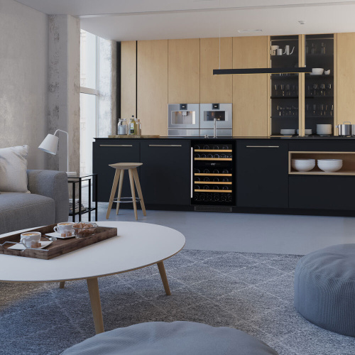 Винный шкаф встраиваемый Dunavox DAUF-38.100DMB