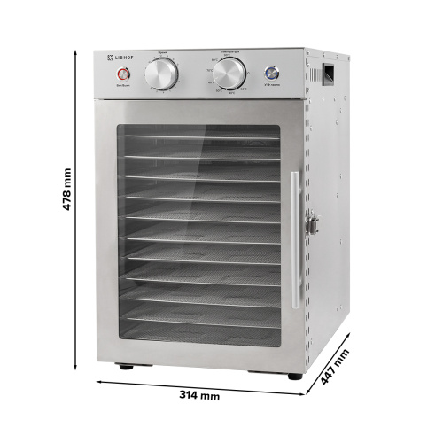 Сушилка для овощей и фруктов Libhof FDM-12