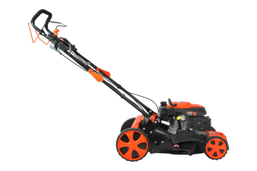 Газонокосилка бензиновая PATRIOT PT 47LS (комплект с триммером PT320), самоход, 46см, 4,5л.с, 163сс