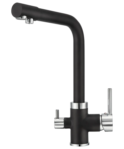 Кухонный смеситель Kuppersberg GEOS DEEP BLACK