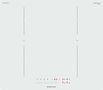 Варочная панель индукционная с инвертором Meferi MIH604WH COMFORT