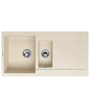 Кухонная мойка Kuppersberg MODENA 1,5B2D ECRU