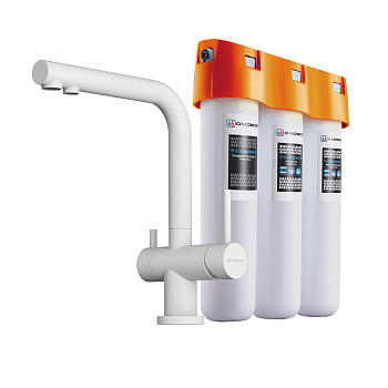 Комплект Omoikiri Nagano-WH-P + Pure drop Lite