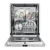 Встраиваемая посудомоечная машина MEFERI MDW6062 LIGHT