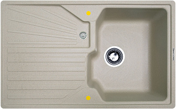 Кухонная мойка Zigmund & Shtain KASKADE 800 РЕЧН.ПЕСОК