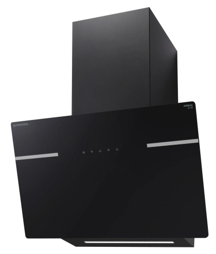 Наклонная пристенная вытяжка Meferi AIRBOX60BK ULTRA