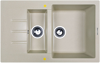 Кухонная мойка Zigmund & Shtain RECHTECK 775.2 ОСЕН.ТРАВА