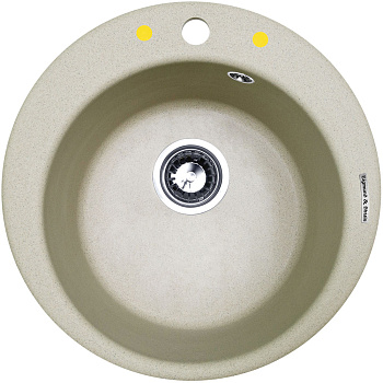 Кухонная мойка Zigmund & Shtain KREIS 480 РЕЧН.ПЕСОК