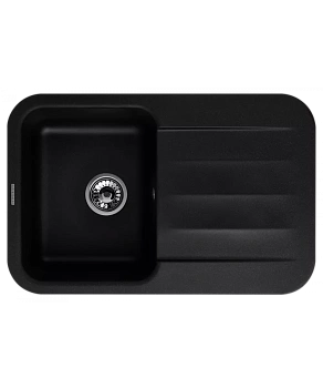 Кухонная мойка Kuppersberg LIRA 1B1D BLACK