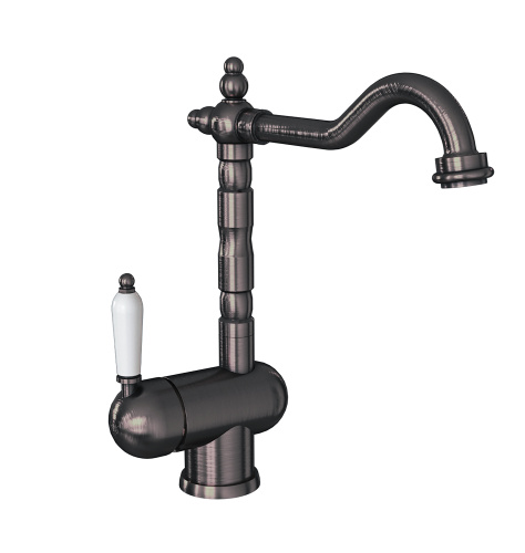 Кухонный смеситель PVD Florentina Ода Графит