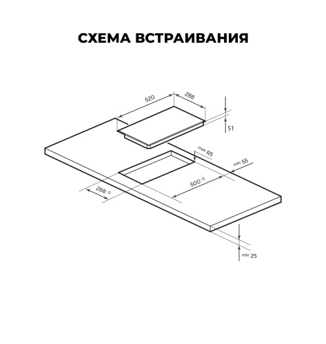 Варочная панель электрическая LEX EVH 320M BL