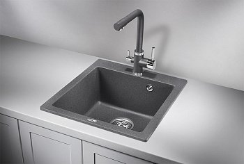 Кухонная мойка Granula Гранула GR-4651, графит