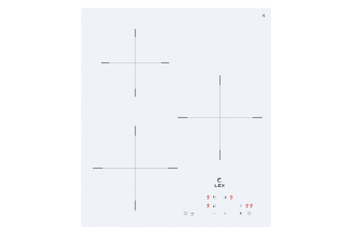 Варочная панель индукционная Lex EVI 430A WH