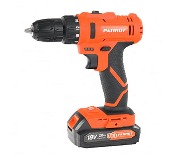 Аккумуляторная дрель-шуруповерт PATRIOT BR 187UES