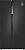 Холодильник Weissgauff WSBS 550 Inverter NoFrost Dark Grey