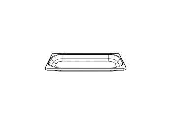 Поддон GN 1/3 неперфорированный Kuppersbusch ZB 1005