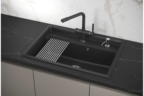 Кухонная мойка Granula KS-7301 черный