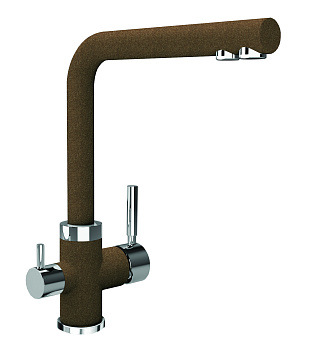 Кухонный смеситель Florentina Арес Коричневый