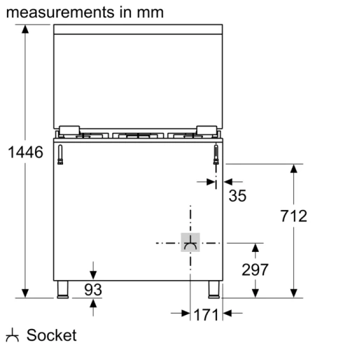 Газовая плита Bosch HGV1F0V20S