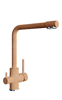 Смеситель Dr. Gans АКЦЕНТ Терракота (с чистой водой)