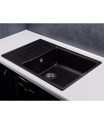 Кухонная мойка Kuppersberg ROYS 1B1D BLACK