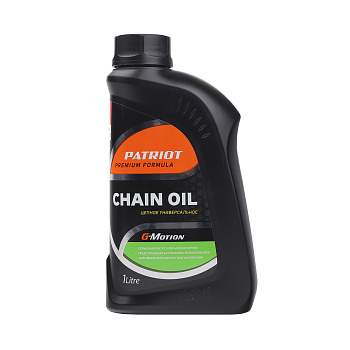 Масло цепное PATRIOT G-Motion Chain Oil, 1л