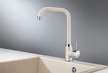 Смеситель для кухни Granula GR-0041, пирит