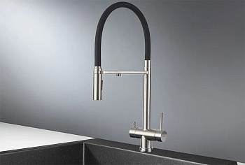 Смеситель для кухни Granula GR-1098, нерж