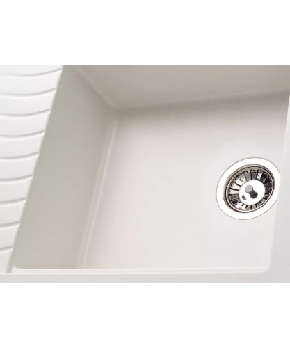 Кухонная мойка Kuppersberg MILA 1B1D WHITE