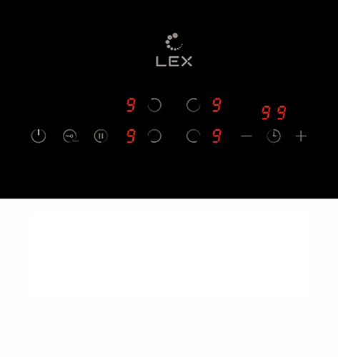 Варочная панель индукционная Lex EVH 6040 BL