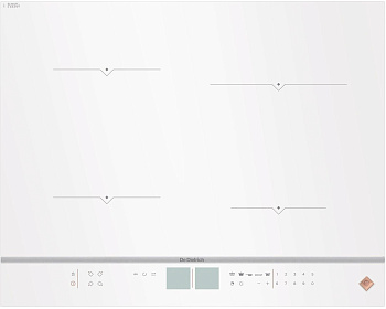 Индукционная варочная панель De Dietrich DPI7670W