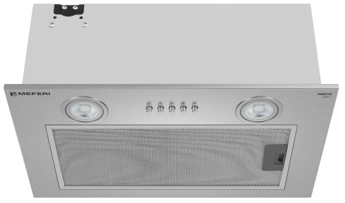 Полновстраиваемая вытяжка Meferi INBOX45IX LIGHT