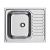 Мойка Omoikiri Kashiogawa 60-IN нерж. сталь/нержавеющая сталь