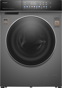 Стиральная машина Weissgauff WM 62210 Direct Drive Touch Inverter Steam Grey