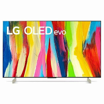 42" Телевизор LG OLED42C2RLB OLED, холодный беж