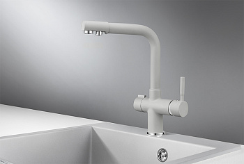 Смеситель для кухни Granula GR-2088, сланец