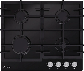 Газовая варочная поверхность LEX GVE 641 BL MATT EDITION