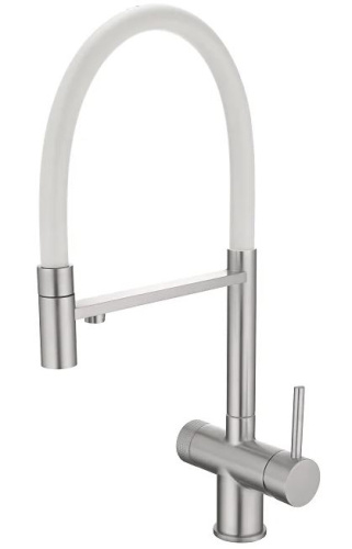 Смеситель Emar  ЕС - 7024WHT Satin