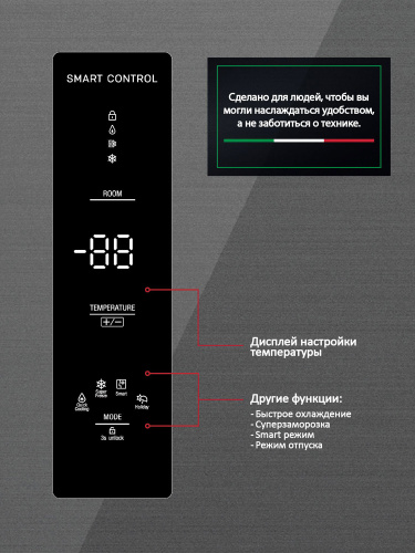 Холодильник ARDO RTH791541EGB2
