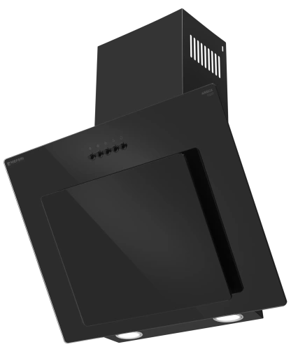 Наклонная пристенная вытяжка Meferi AIRBOX60BK POWER