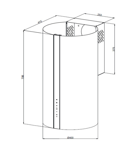 Вытяжка Kuppersberg VORTEX GB