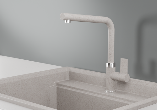 Смеситель для кухни Granula GR-2502, антик