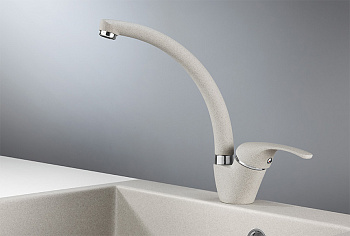 Смеситель для кухни Granula GR-2024, базальт