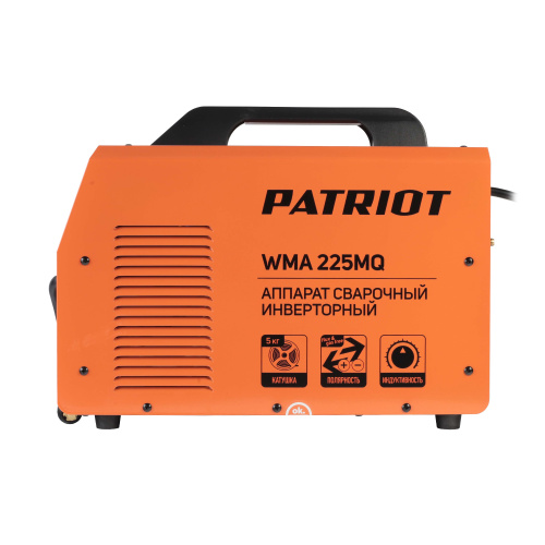 Полуавтомат сварочный инверторный PATRIOT WMA 225MQ MIG/MAG/MMA
