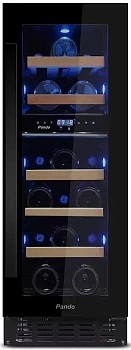 Встраиваемый винный шкаф Pando PVZB 30-16CRL