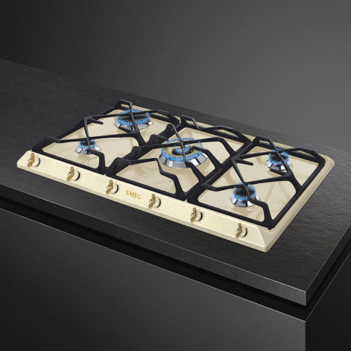 Газовая варочная панель Smeg SRV896AOGH