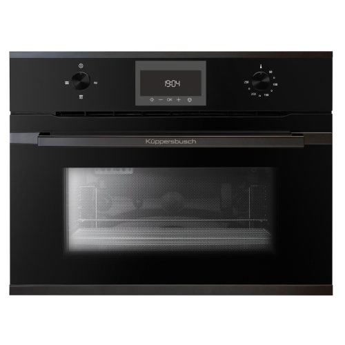 Компактная микроволновая печь Kuppersbusch CM 6330.0 S6 Black Steel