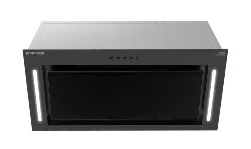 Полновстраиваемая вытяжка Meferi INBOX60BK GLASS POWER