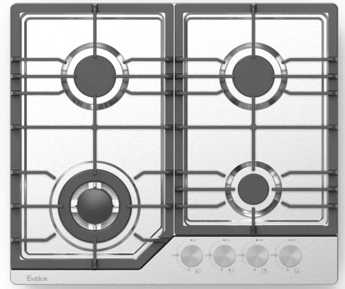 Варочная панель газовая Evelux HEG 638 X