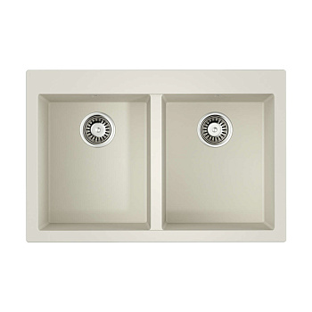 Мойка Omoikiri Bosen 80-2-WH Tetogranit/белый